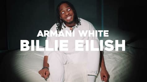 billie eilish armani white original beat|Billie Eilish rap song.